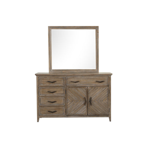 TYBEE DRESSER/SERVER MIRROR-SAND - Big's Furniture (NV) - Multi Location