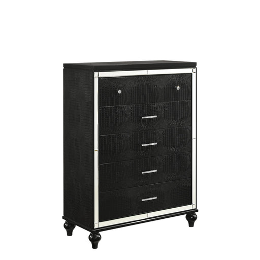 VALENTINO CHEST-BLACK - Big's Furniture (NV) - Multi Location