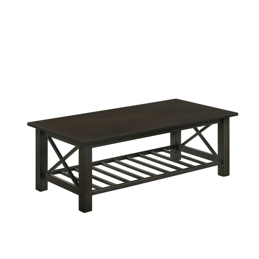 VESTA COFFEE TABLE-ESPRESSO - Big's Furniture (NV) - Multi Location