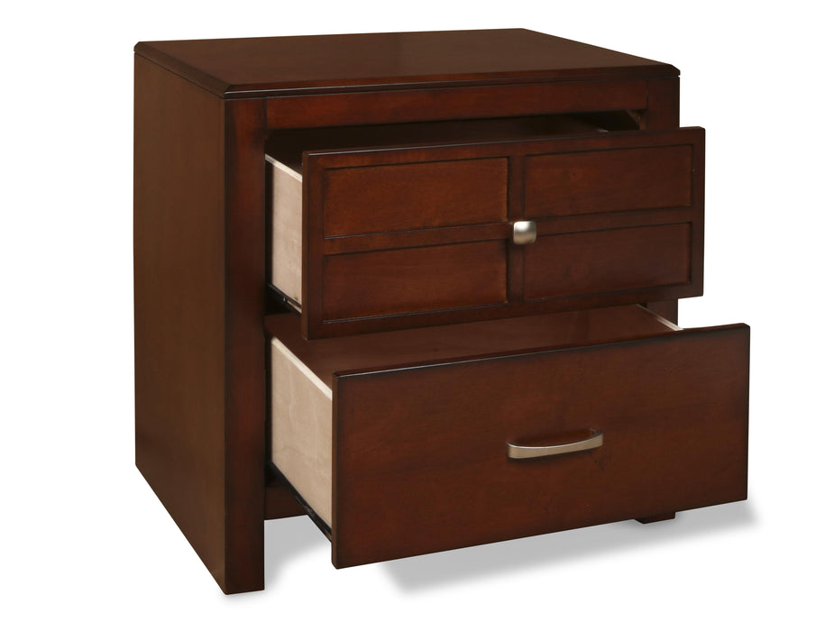 KENSINGTON NIGHTSTAND- BURNISHED CHERRY - Big's Furniture (NV) - Multi Location