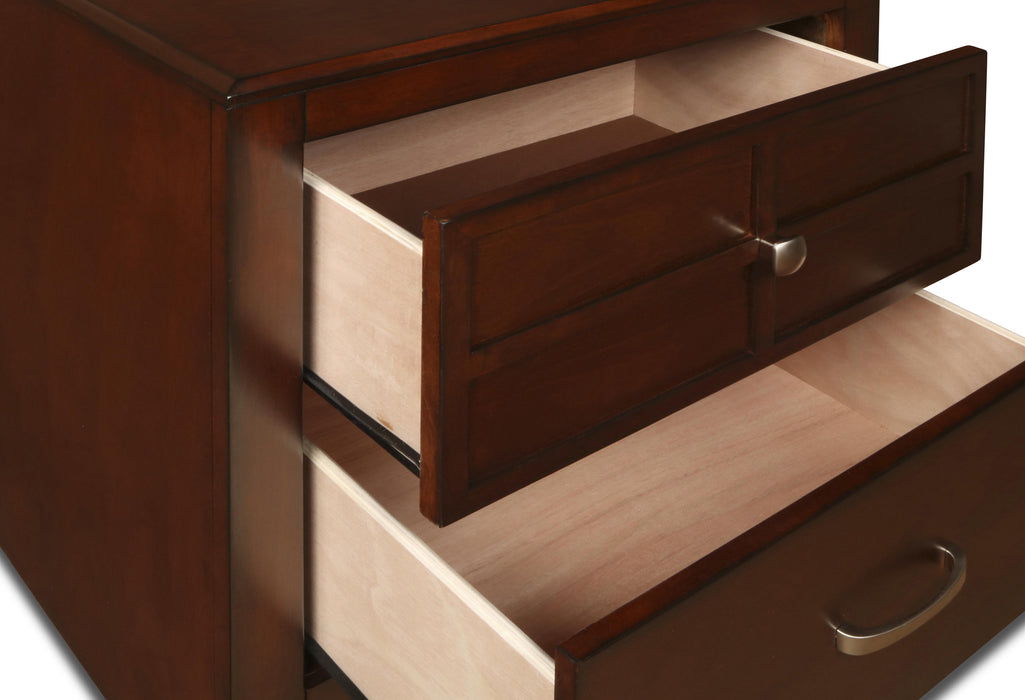 KENSINGTON NIGHTSTAND- BURNISHED CHERRY - Big's Furniture (NV) - Multi Location