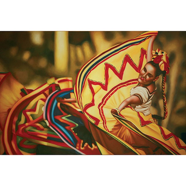 Danza Folklorica Printed Canvas Painting - Big's Furniture (NV) - Multi Location
