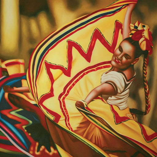 Danza Folklorica Printed Canvas Painting - Big's Furniture (NV) - Multi Location