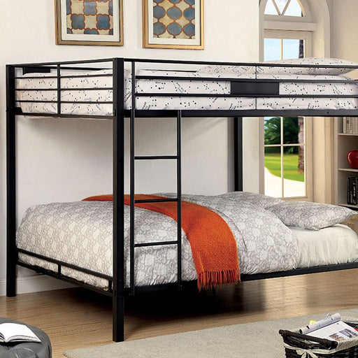 CLAREN Black Queen/Queen Bunk Bed - Big's Furniture (NV) - Multi Location