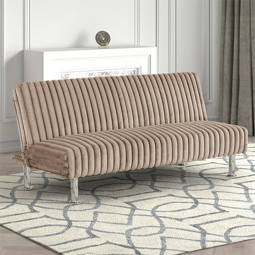 Hinwil Futon Sofa Bed Pink, Beige Grey, & Black - Big's Furniture (NV) - Multi Location