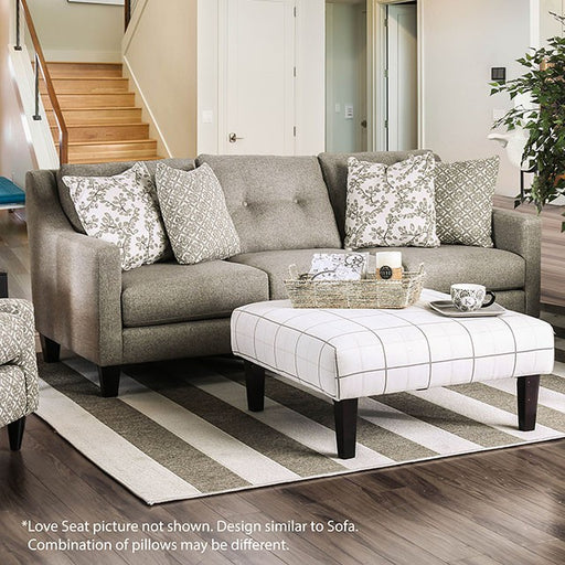Dorset Light Gray Love Seat - Big's Furniture (NV) - Multi Location