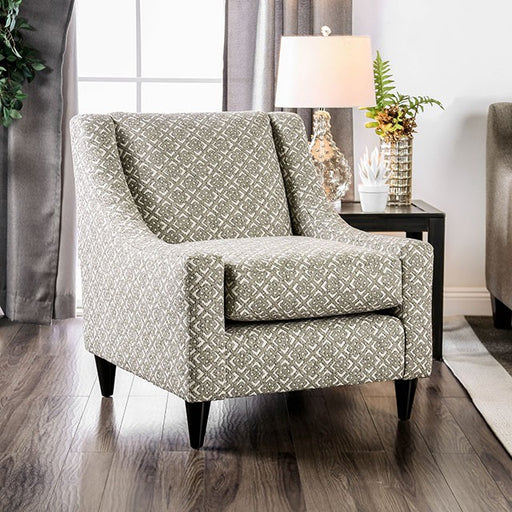 Dorset Light Gray/Pattern Square Chair - Big's Furniture (NV) - Multi Location