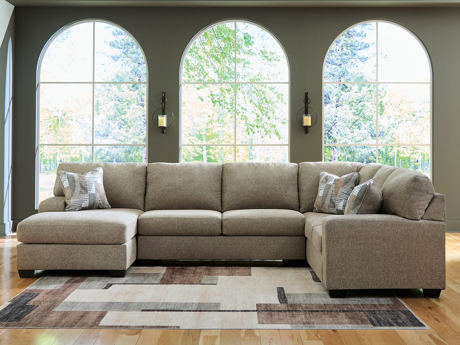 Newellen Sleeper Sectional with Chaise - Big's Furniture (NV) - Multi Location