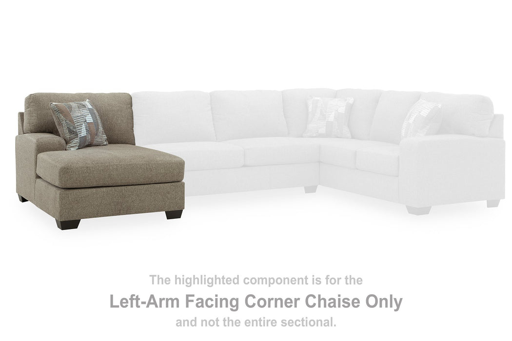 Newellen Sectional with Double Chaise - Big's Furniture (NV) - Multi Location