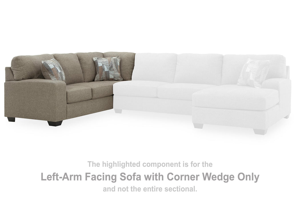 Newellen Sleeper Sectional with Chaise - Big's Furniture (NV) - Multi Location