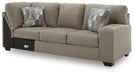 Newellen Sleeper Sectional with Chaise - Big's Furniture (NV) - Multi Location