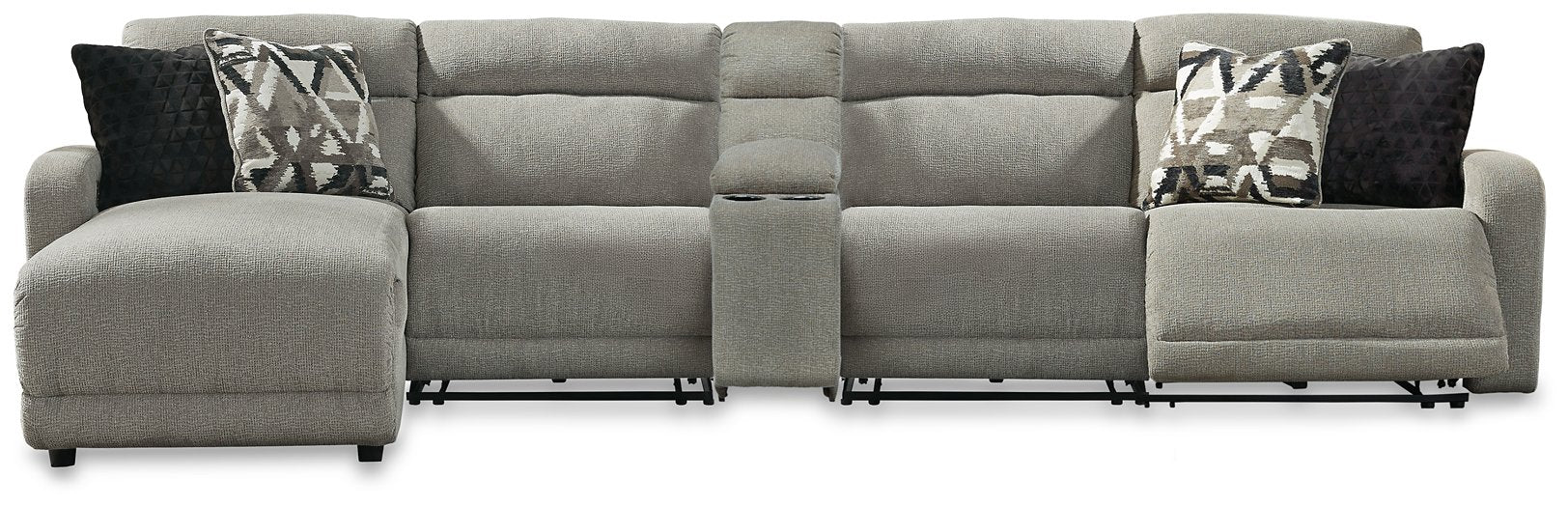 Colleyville Power Reclining Sectional with Chaise - Big's Furniture (NV) - Multi Location