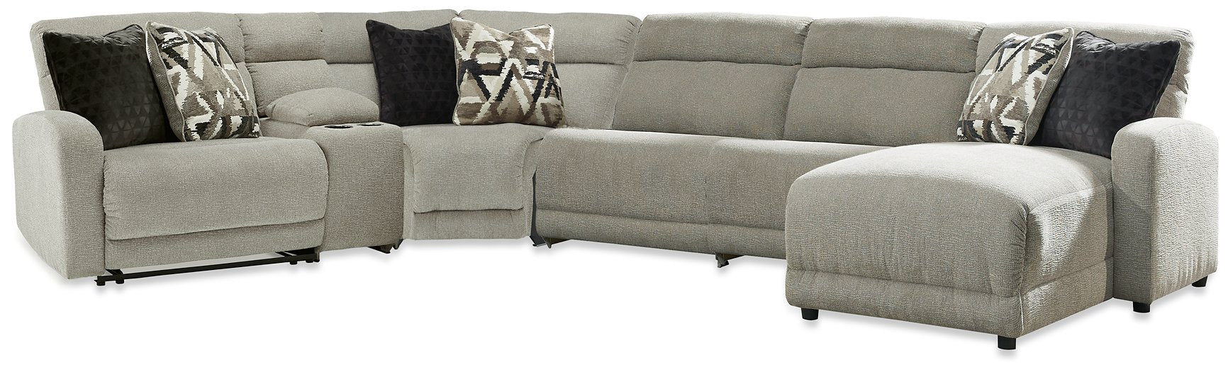 Colleyville Power Reclining Sectional with Chaise - Big's Furniture (NV) - Multi Location