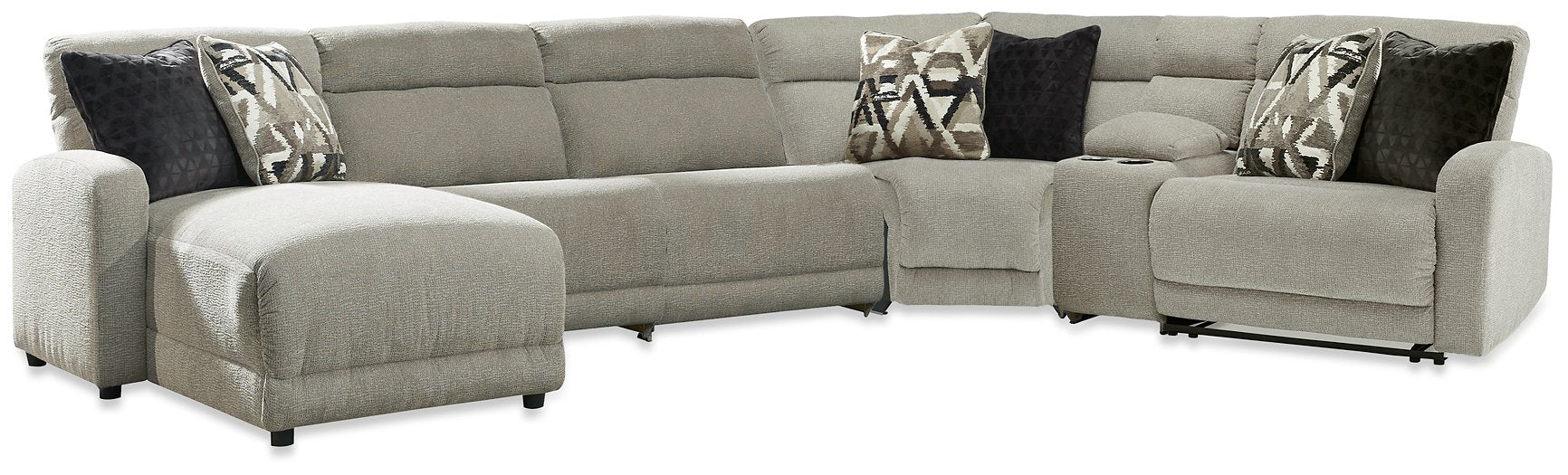 Colleyville Power Reclining Sectional with Chaise - Big's Furniture (NV) - Multi Location