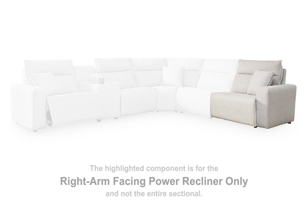 Modmax II Power Reclining Sectional with Audio Consoles - Big's Furniture (NV) - Multi Location