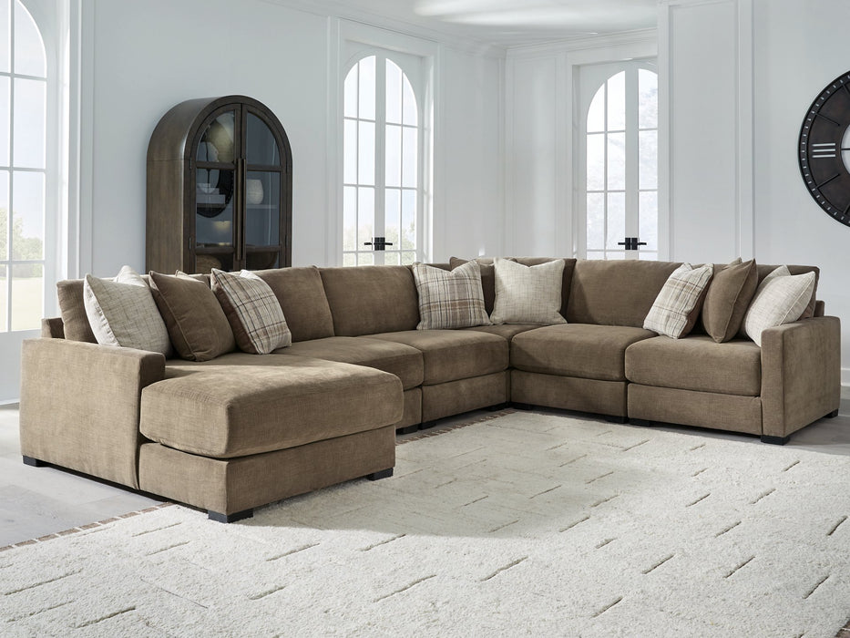Camellia-Court Sectional with Chaise - Big's Furniture (NV) - Multi Location