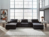 Modmax II Double Chaise Sectional with Audio Consoles - Big's Furniture (NV) - Multi Location