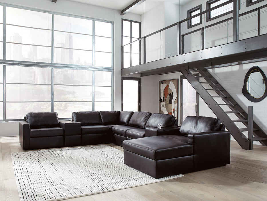Modmax II Sectional with Chaise and Storage Consoles - Big's Furniture (NV) - Multi Location