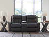 Mackmenville Reclining Loveseat with Console - Big's Furniture (NV) - Multi Location