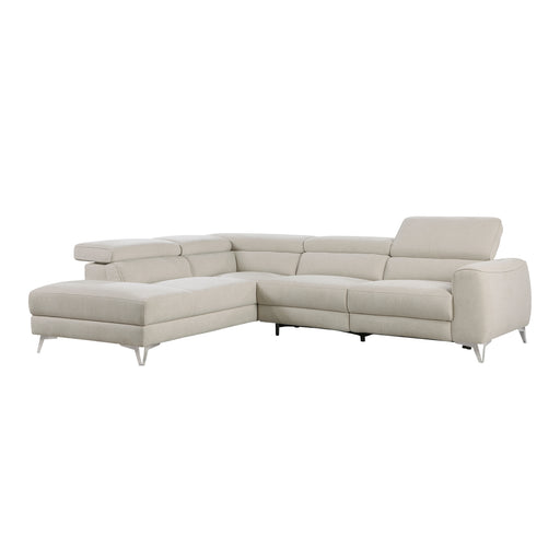 Bienvenue-(2)2-Piece Power Reclining Sectional with Left Chaise image