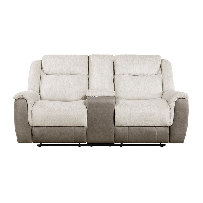 Harriette-Double Reclining Love Seat with Center Console image