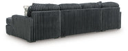 Midnight-Madness Double Chaise 3-Piece Sectional - Big's Furniture (NV) - Multi Location