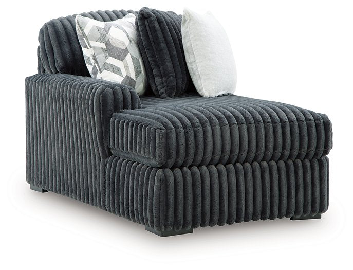 Midnight-Madness Double Chaise 3-Piece Sectional - Big's Furniture (NV) - Multi Location