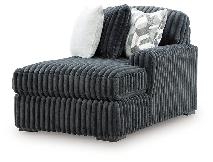 Midnight-Madness Double Chaise 3-Piece Sectional - Big's Furniture (NV) - Multi Location