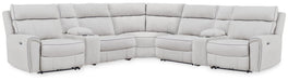 Social Pointe Reclining Sectional with Storage Consoles - Big's Furniture (NV) - Multi Location