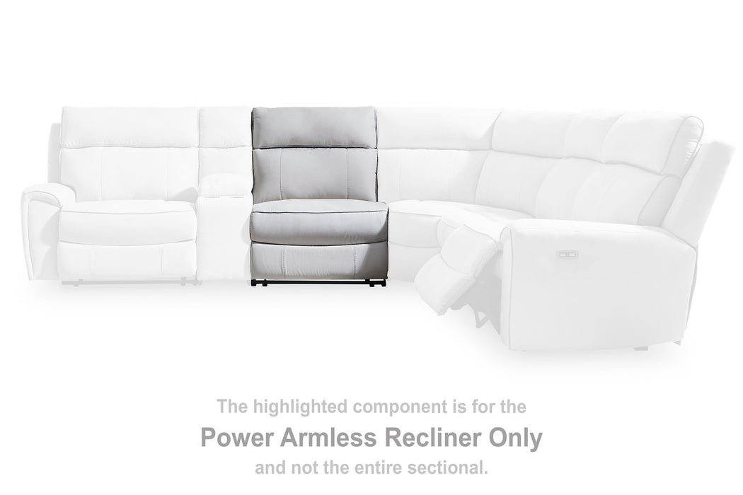 Social Pointe Reclining Sectional with Storage Consoles - Big's Furniture (NV) - Multi Location