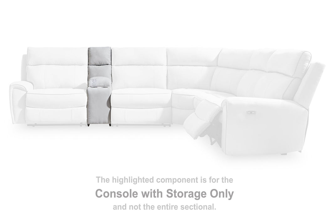 Social Pointe Reclining Sectional with Storage Consoles - Big's Furniture (NV) - Multi Location