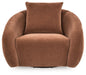 Yahya Swivel Accent Chair - Big's Furniture (NV) - Multi Location