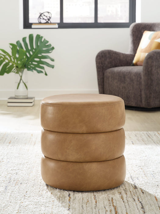 Ummi Swivel Accent Ottoman - Big's Furniture (NV) - Multi Location