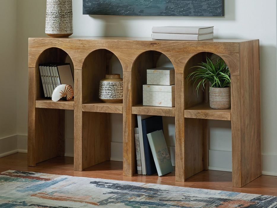 Luzmanacy Console Sofa Table - Big's Furniture (NV) - Multi Location