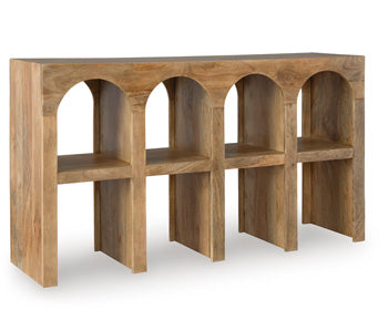 Luzmanacy Console Sofa Table - Big's Furniture (NV) - Multi Location