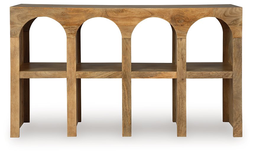 Luzmanacy Console Sofa Table - Big's Furniture (NV) - Multi Location