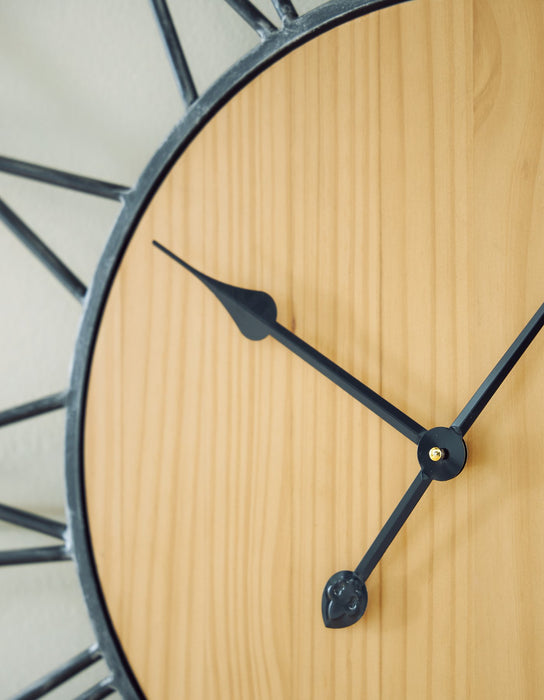 Brockett Wall Clock - Big's Furniture (NV) - Multi Location