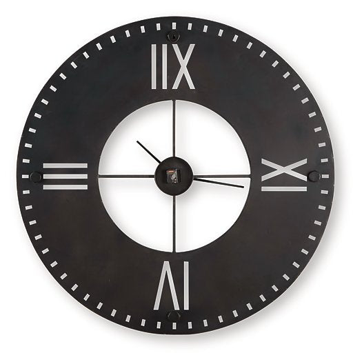 Lytle Wall Clock - Big's Furniture (NV) - Multi Location