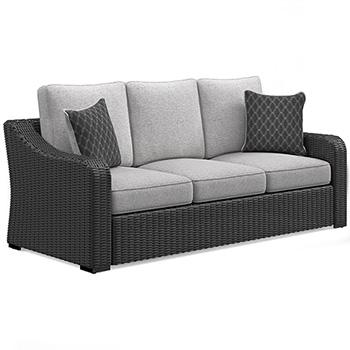 Beachcroft Outdoor Sofa with Cushion - Big's Furniture (NV) - Multi Location