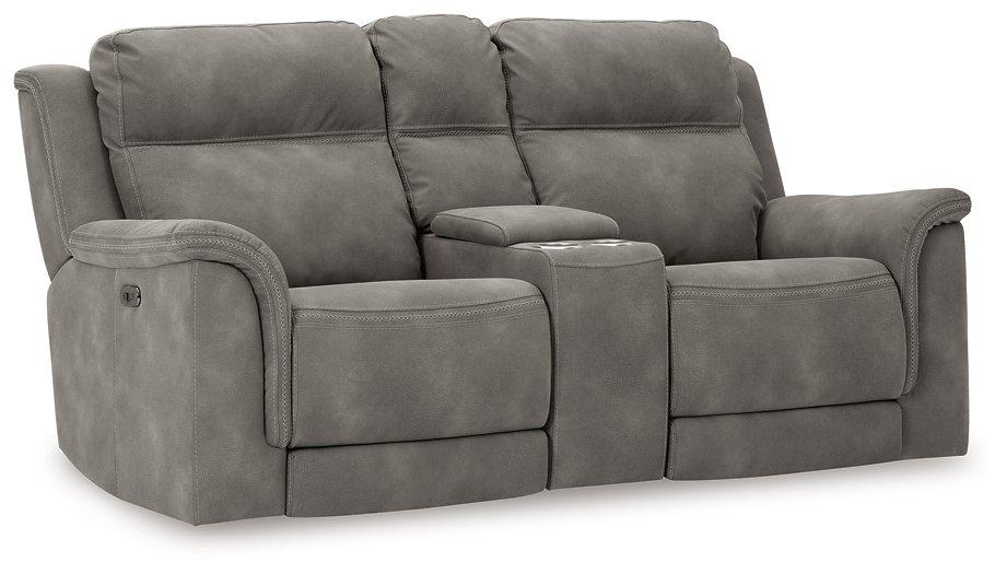 Next-Gen DuraPella Power Reclining Loveseat with Console - Big's Furniture (NV) - Multi Location