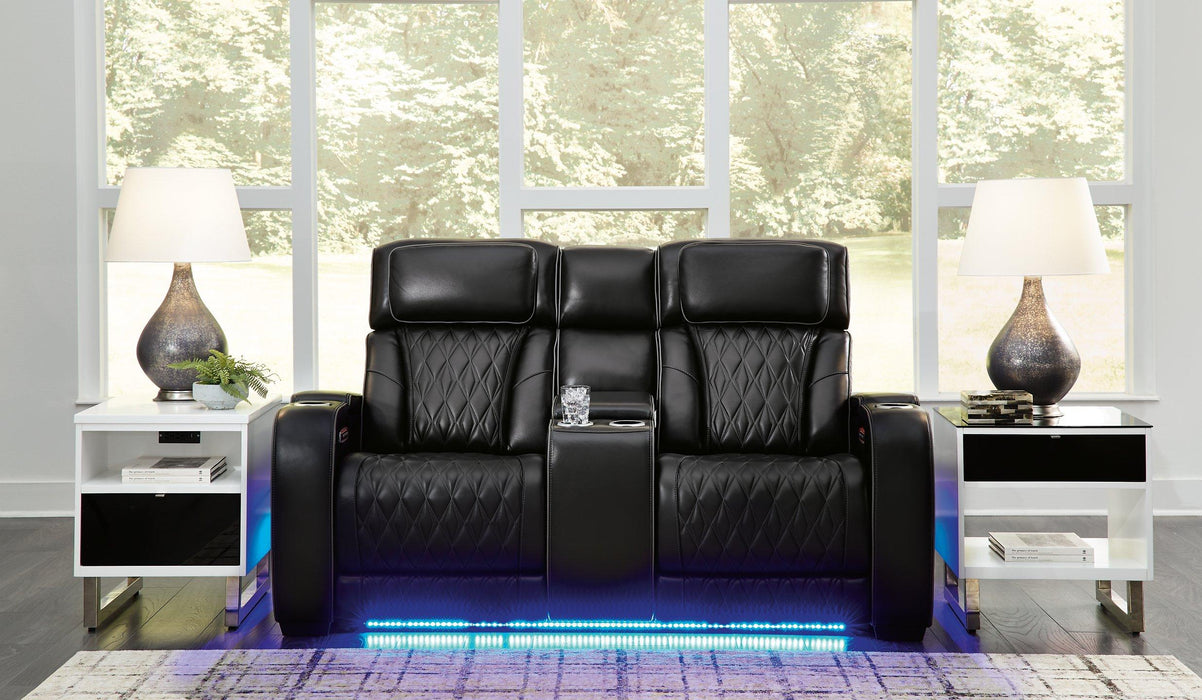 Boyington Power Reclining Loveseat with Console - Big's Furniture (NV) - Multi Location