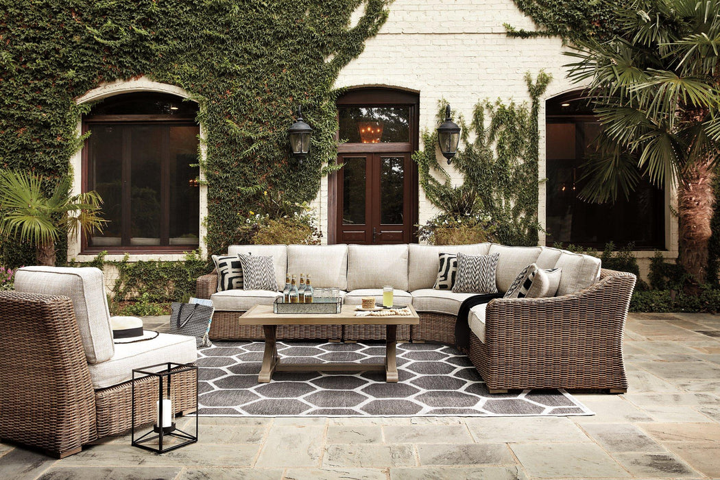 Beachcroft Outdoor Seating Set - Big's Furniture (NV) - Multi Location
