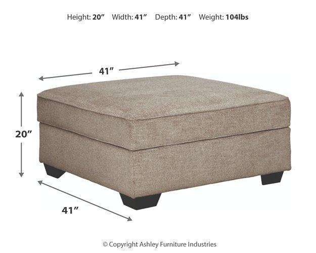 Bovarian Ottoman - Big's Furniture (NV) - Multi Location