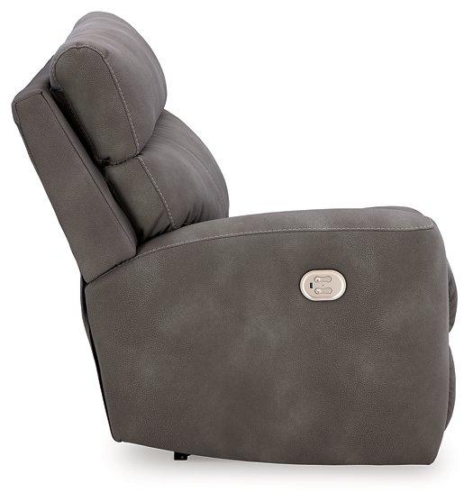Next-Gen DuraPella Power Reclining Sectional Loveseat with Console - Big's Furniture (NV) - Multi Location