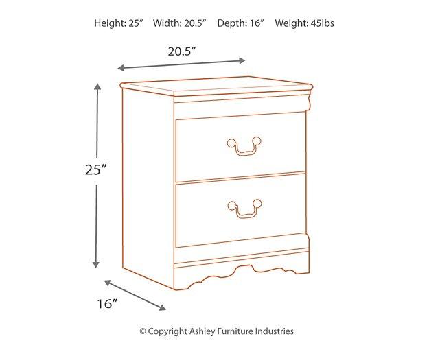 Anarasia Nightstand - Big's Furniture (NV) - Multi Location