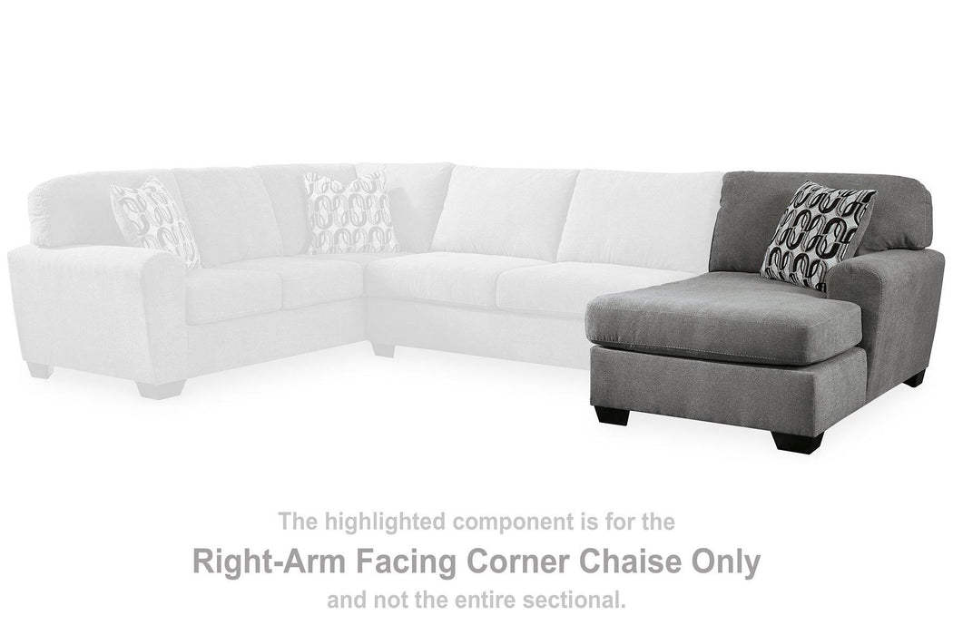 Birkdale Court Sectional with Chaise - Big's Furniture (NV) - Multi Location