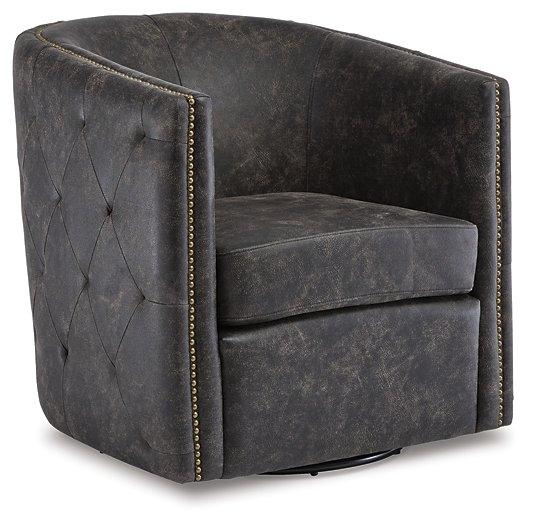 Brentlow Swivel Accent Chair - Big's Furniture (NV) - Multi Location