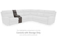 Next-Gen DuraPella Power Reclining Sectional Loveseat with Console - Big's Furniture (NV) - Multi Location