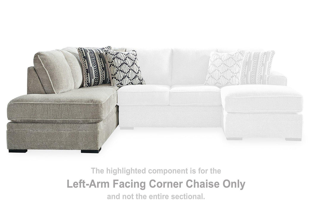 Calnita Sectional with Chaise - Big's Furniture (NV) - Multi Location