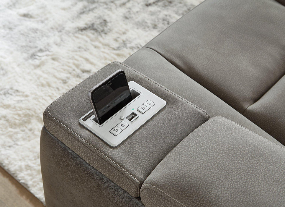 Next-Gen DuraPella Power Reclining Loveseat with Console - Big's Furniture (NV) - Multi Location
